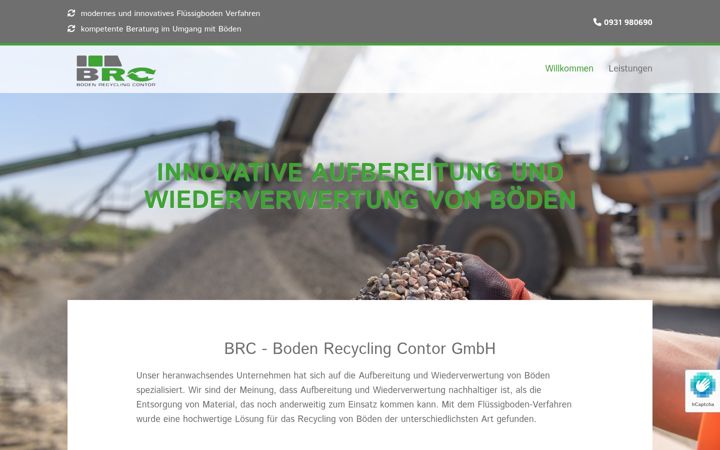Screenshot of brc-wuerzburg.de
