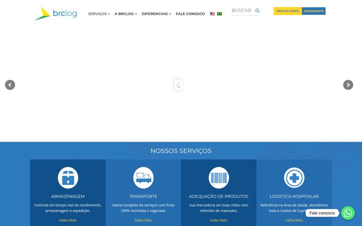 Kuvakaappaus sivustosta brclog.com.br