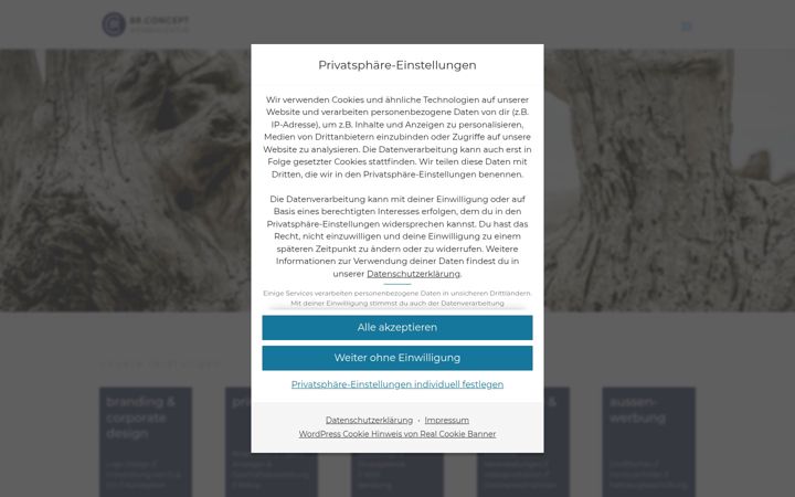 Screenshot of brconcept.de