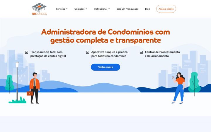 Screenshot of brcondos.com.br