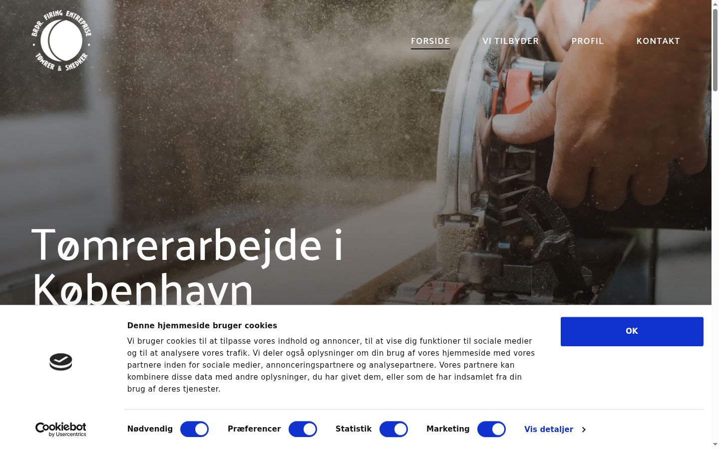 Screenshot tal-banner tal-kunsens muri qabel kwalunkwe interazzjoni