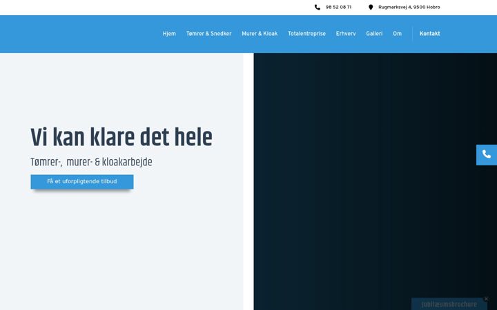 Екранна снимка на brdrnielsen.dk