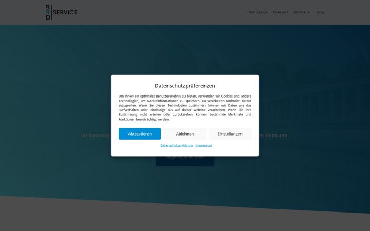 Snimka zaslona za brdservice.de