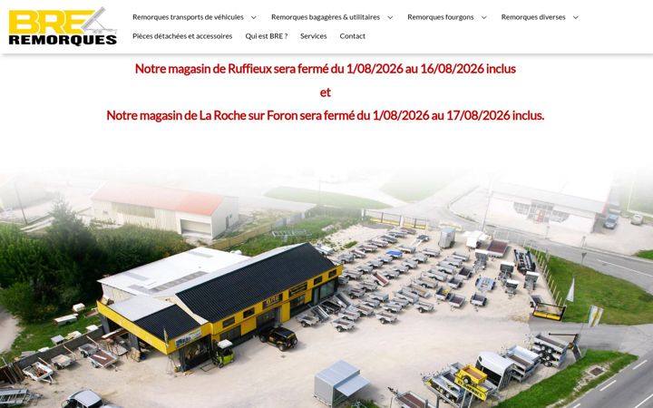 Screenshot of bre-remorques.fr