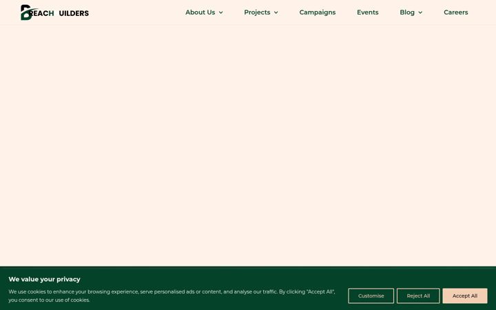 Captura de pantalla de breachbuilders.org