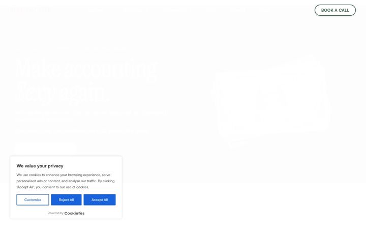 Screenshot of breadcounter.com