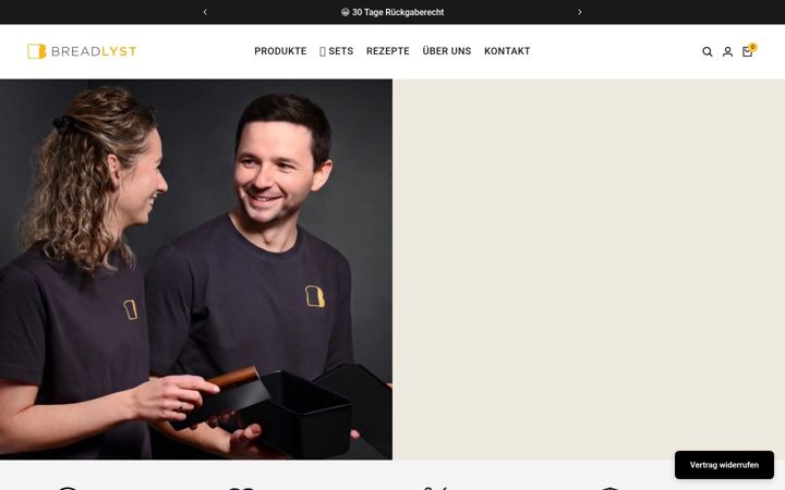 Screenshot of breadlyst.com