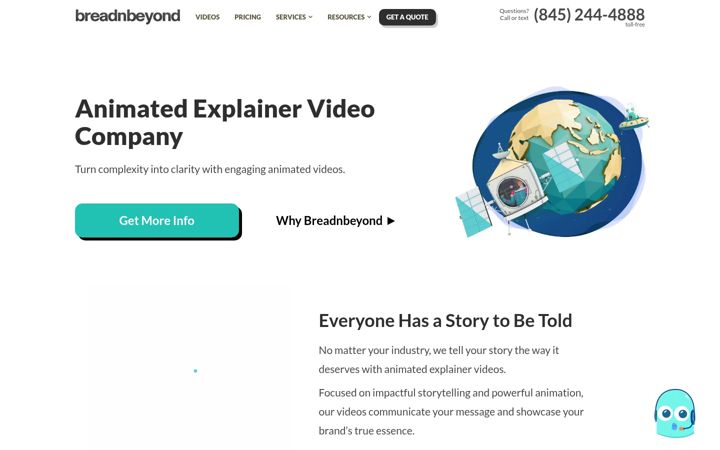 Screenshot of breadnbeyond.com