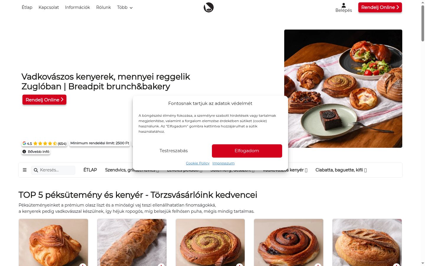 Snímek obrazovky baneru souhlasu zobrazeného před jakoukoli interakcí