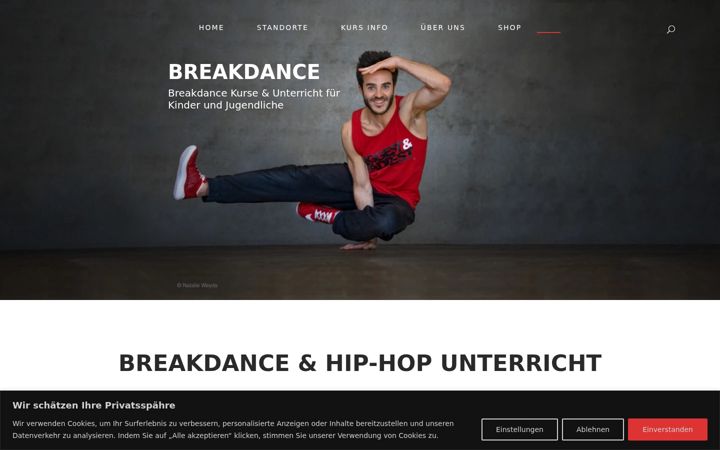 Screenshot of break-base.de