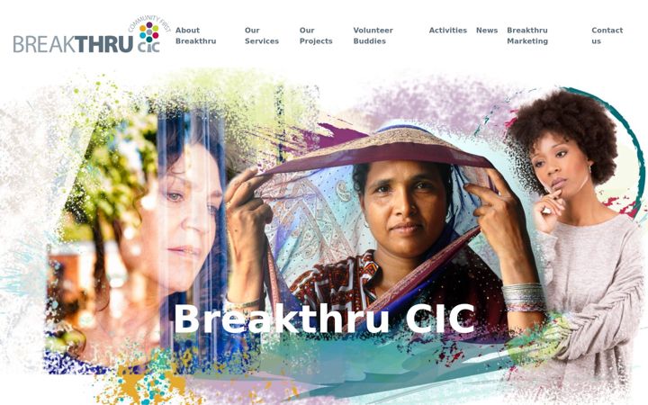 Screenshot ta' break-thru.co.uk