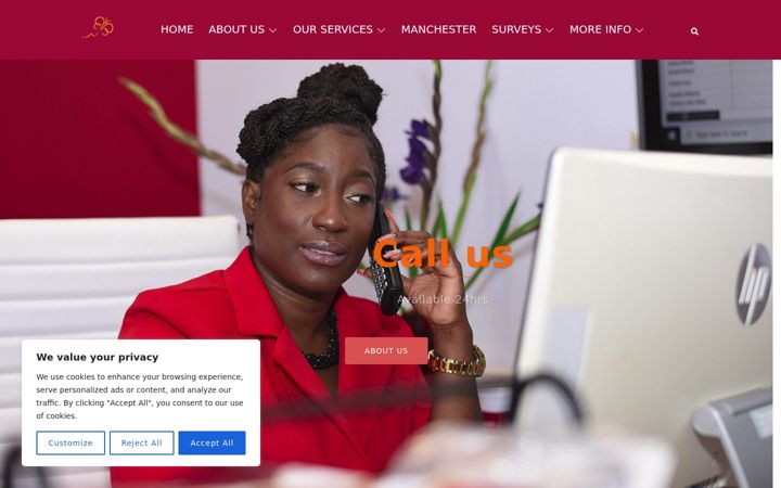 Screenshot of breakbarriers.co.uk