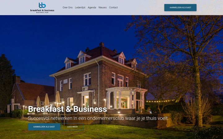 Screenshot of breakfastandbusiness.nl