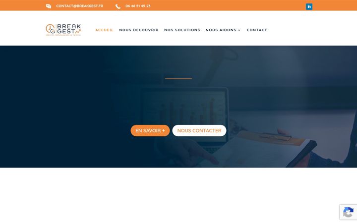 Screenshot of breakgest.fr