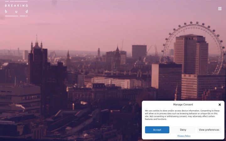 Screenshot ta' breaking-bud.co.uk