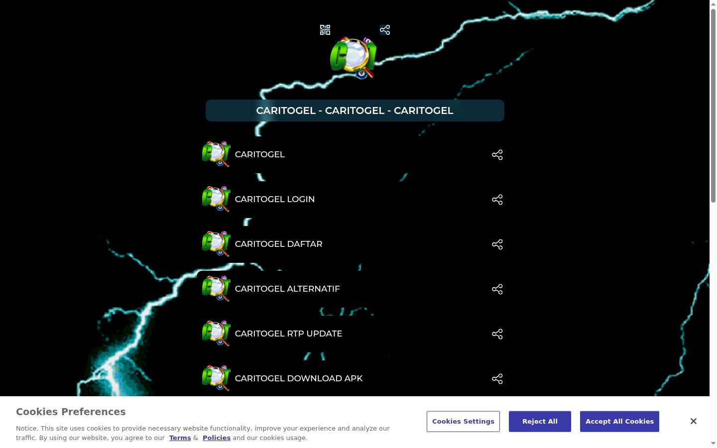 Screenshot tal-banner tal-kunsens muri qabel kwalunkwe interazzjoni