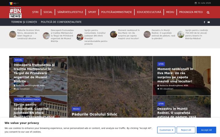 Screenshot of breakingnewsbn.ro