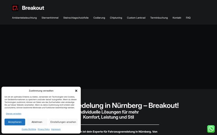 Screenshot of breakoutledon.de