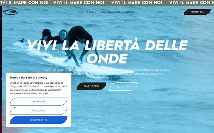 Screenshot of breakpointsurfschool.com