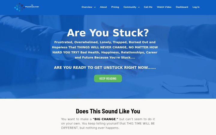 Screenshot of breakthroughsystempro.com
