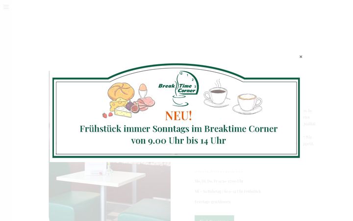 Screenshot of breaktime-corner.de