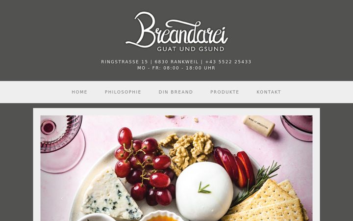 Screenshot of breandarei.at