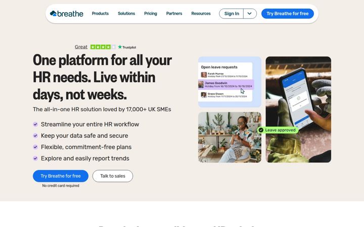 breathehr.com