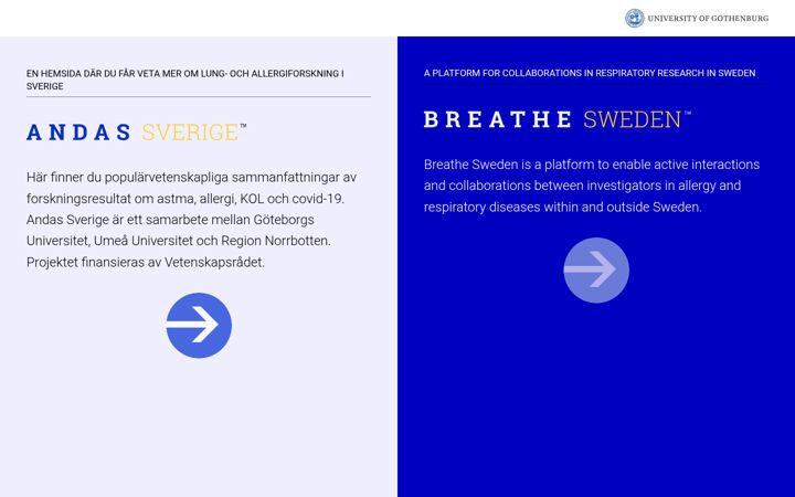 Screenshot of breathesweden.com