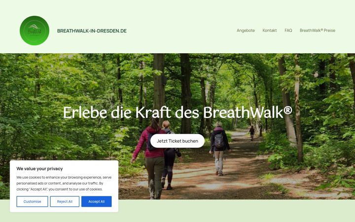 Képernyőkép: breathwalk-in-dresden.de