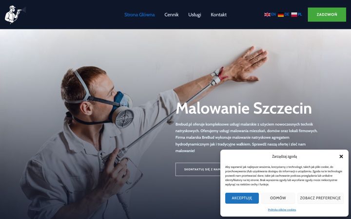 Screenshot ta' brebud.pl