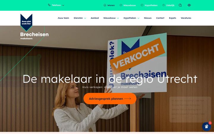 Screenshot of brecheisen.nl
