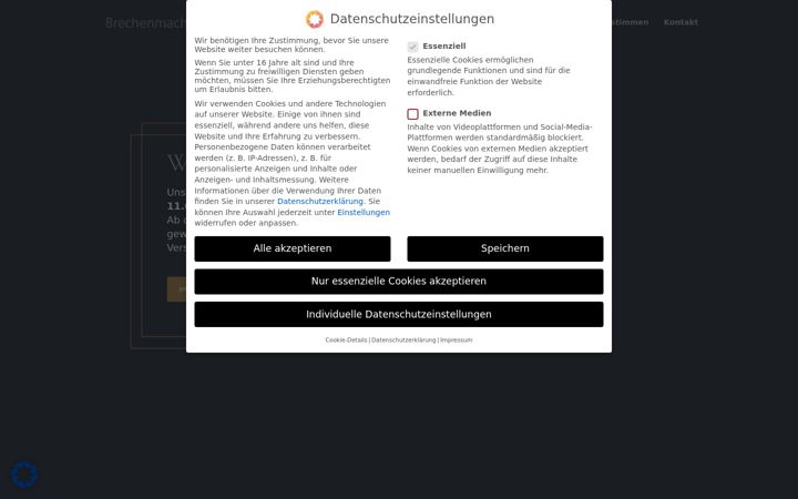 Screenshot of brechenmacheruhren-schmuck.de