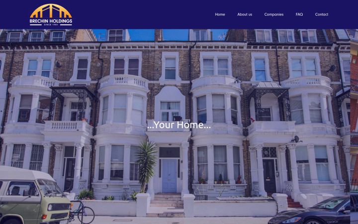 Screenshot of brechinholdings.co.uk