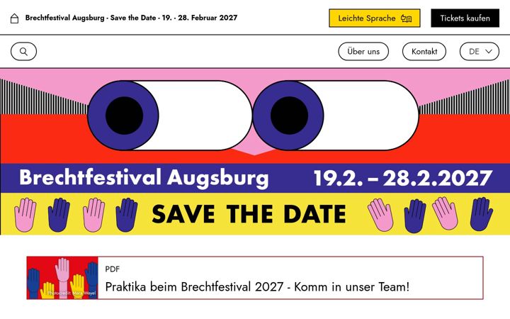 brechtfestival.de