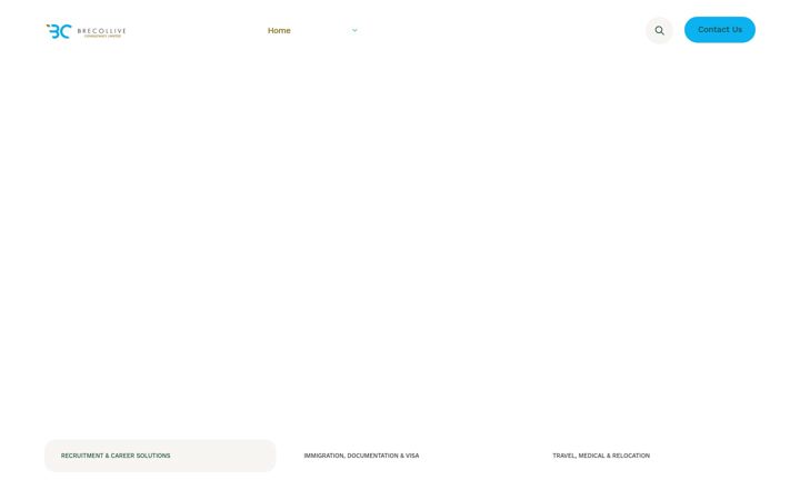 Screenshot of brecolliveconsultancy.com