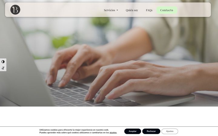 Screenshot of brecopywriter.com