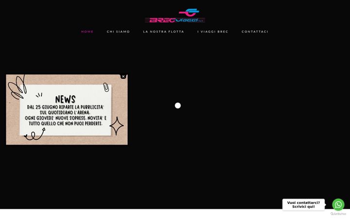 Screenshot of brecviaggi.it