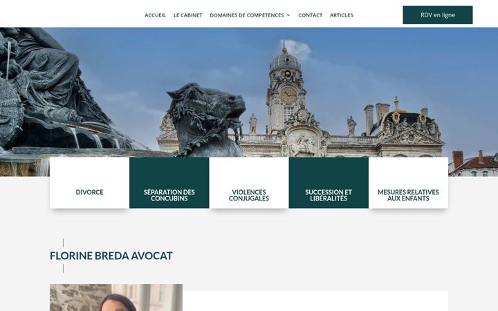 Screenshot of breda-avocat.fr