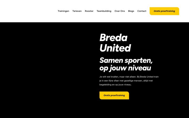 Képernyőkép: breda-united.nl