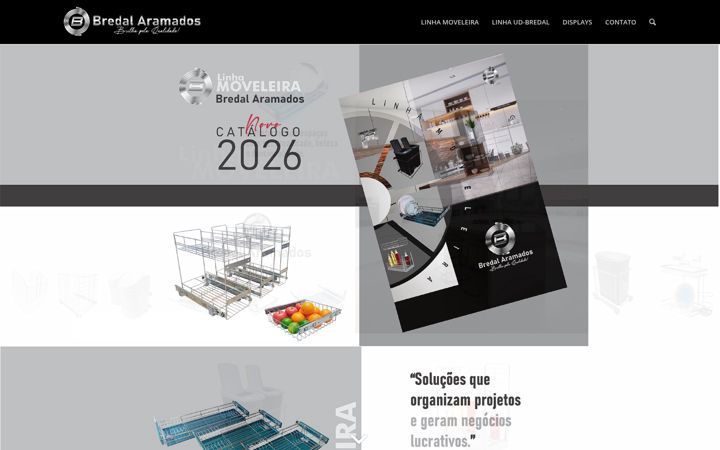 Captura de ecrã de bredalaramados.com.br