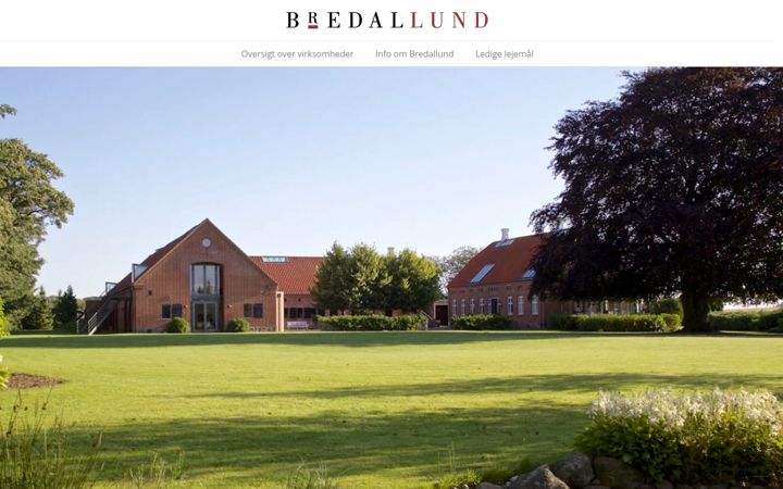 Screenshot of bredallund.dk