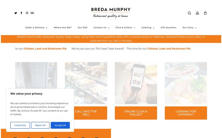 Screenshot von bredamurphy.co.uk