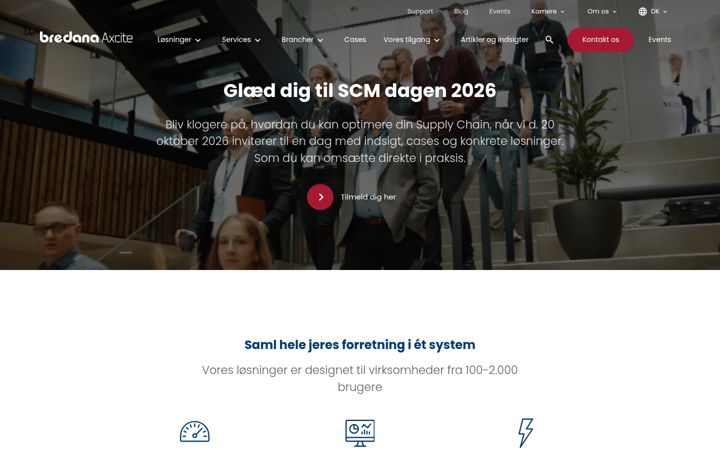 Screenshot of bredana-axcite.dk