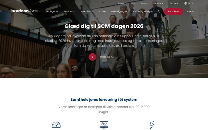 Screenshot of bredana.dk