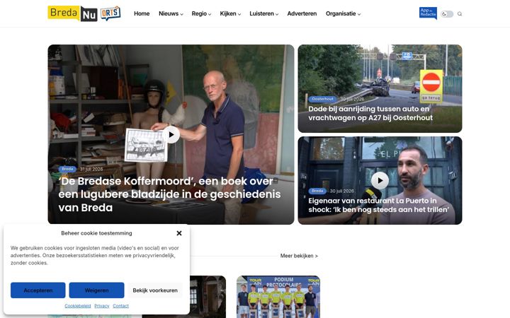 Screenshot of bredanu.nl