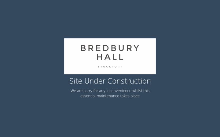 Screenshot of bredburyhall-hotel.com