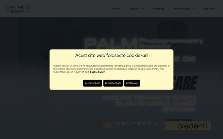 Screenshot of bredentgroup.ro