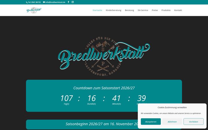 Screenshot of bredlwerkstatt.de