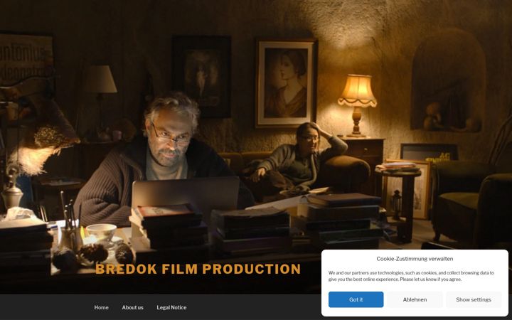 Screenshot of bredok-film.com