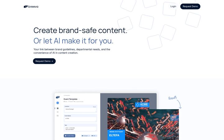 Screenshot of breed.at